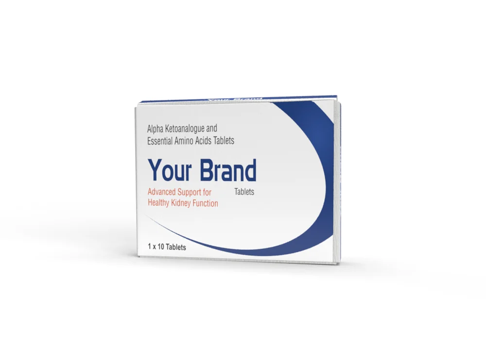 Alpha Ketoanalogue and Essential Amino Acids Tablet packaging